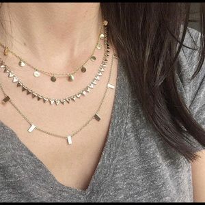 Triangle necklace
